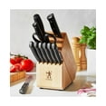 thumbnail image 1 of Henckels Dynamic 12-Piece Knife Block Set - Natural, 1 of 7