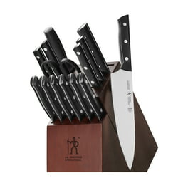 Beautiful 12 Piece Knife Block Set with Soft-Grip Ergonomic Handles Black  and Gold by Drew Barrymore - Walmart.com