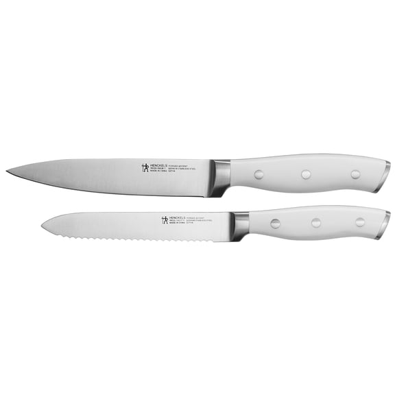 Henckels Forged Accent 2-pc Utility Set - White Handle