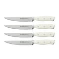 thumbnail image 1 of Henckels Forged Accent Set of 4 Steak Knife Set, German Engineered Informed by 100+ Years of Mastery, White, 1 of 10