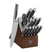 J.A. Henckels International Graphite 14-pc Self-Sharpening Knife Block Set