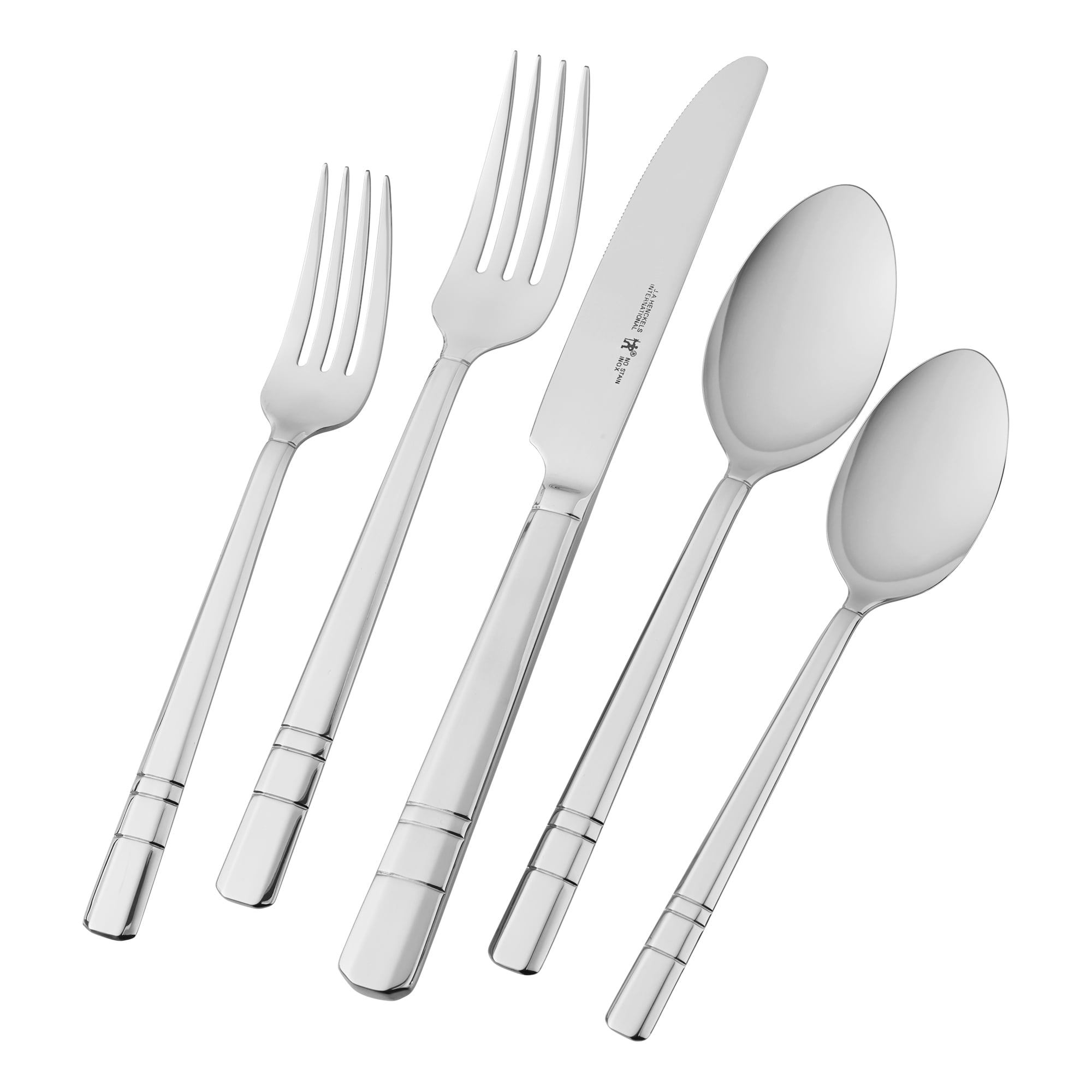 Madison Square 65-piece Silver Stainless Steel Flatware Set