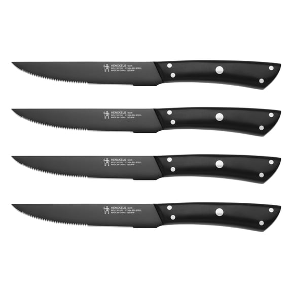 Henckels Noir 4-pc Steak Knife Set