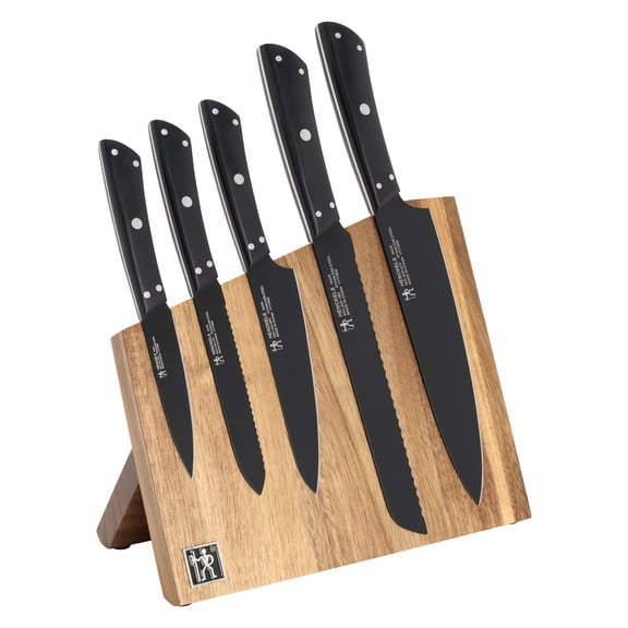 Henckels Noir 6-pc Magnetic Easel Knife Set