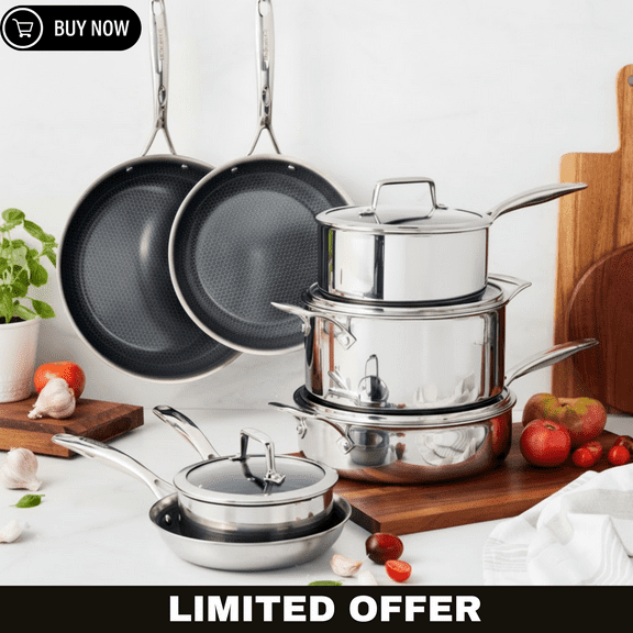 Henckels Paradigm Ceramic 11-piece Cookware Set