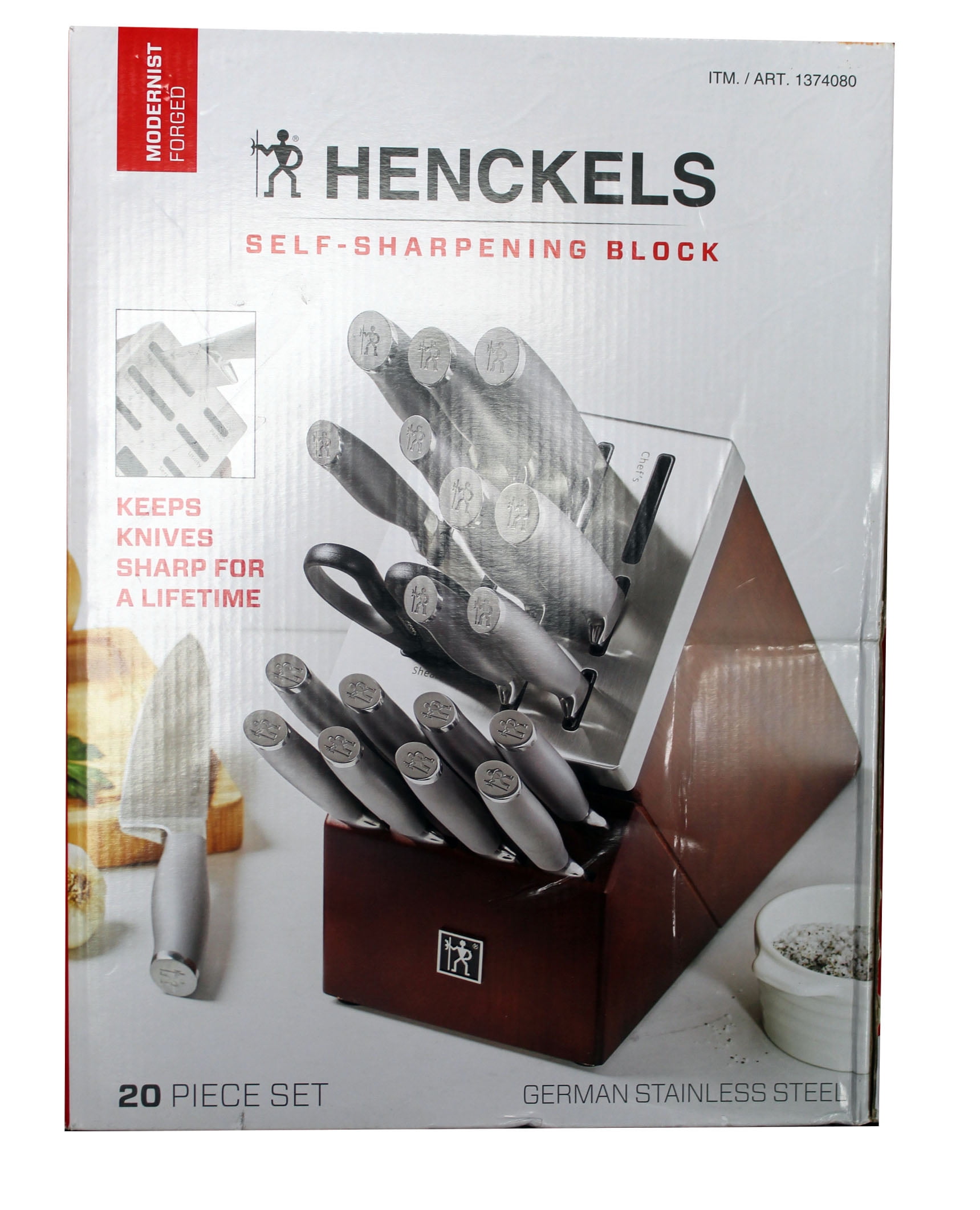 Henckels Modernist Self-Sharpening 20-Piece Set 