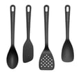 thumbnail image 1 of Henckels Silicone Onyx 4-pc Chef's Cooking Utensil Set, 1 of 8