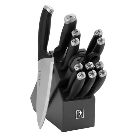 Henckels Silvercap 14-pc Knife Block Set - Black