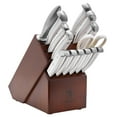 thumbnail image 1 of Henckels Statement 15-pc Knife Block Set - White Handles, 1 of 4