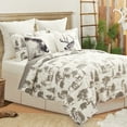 thumbnail image 1 of Henderson Hideaway Reversible Rustic King Quilt Set, 1 of 9