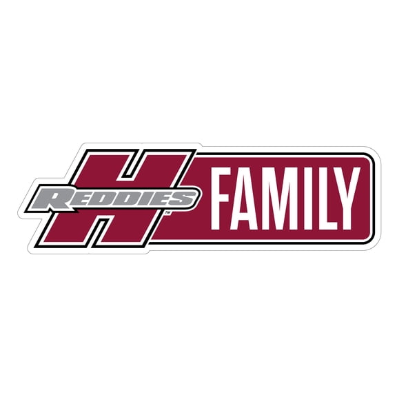 Henderson State Reddies Proud Family Die Cut Decal Officially Licensed Collegiate Product (4-Inches Wide)