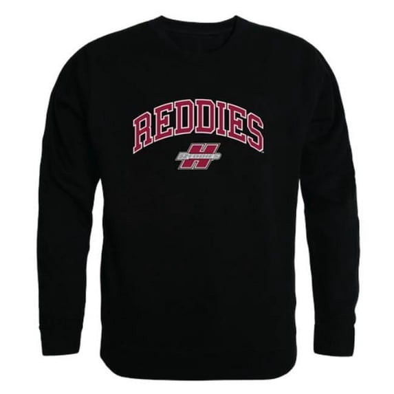 Henderson State University Reddies Campus Crewneck Sweatshirt, Black - Small