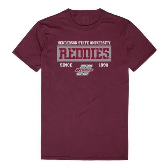 Henderson State University Reddies College Established T-Shirt, Maroon - Extra Large