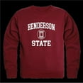 thumbnail image 1 of Henderson State University Reddies Seal Crewneck Sweatshirt, Maroon - Extra Large, 1 of 1