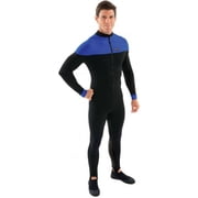 Henderson Unisex Polyolefin Jumpsuit with Spine Pad Black, 3X-Large