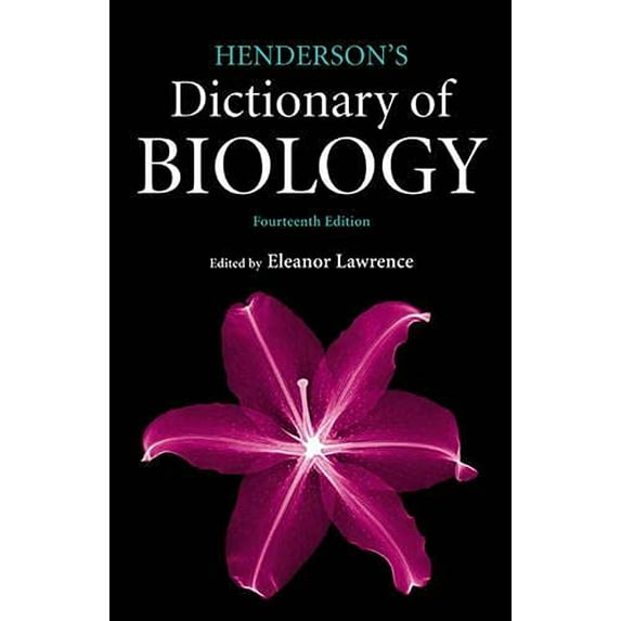 Pre-Owned Henderson's Dictionary of Biology (Paperback) 9780321505798