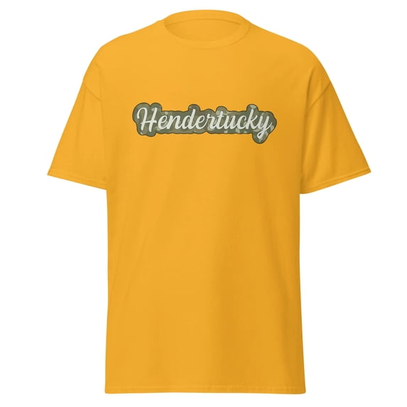 Hendertucky Green Camo - Unisex Classic T-shirt