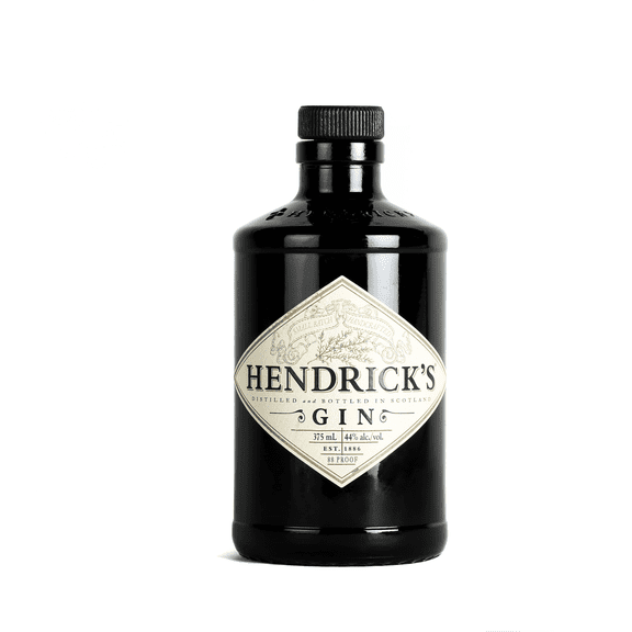 Hendrick's Gin, 375ml Glass Bottle, 43% ABV 86 Proof