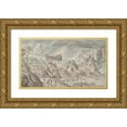 thumbnail image 1 of Hendrick van Cleve III 18x12 Gold Ornate Wood Frame and Double Matted Museum Art Print Titled - The&nbsp;Deluge (ca.&nbsp;1599), 1 of 4