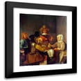 thumbnail image 1 of Hendrick van der Burgh 12x13 Black Modern Framed Museum Art Print Titled - The Oyster Meal (Between 1650 and 1655), 1 of 5