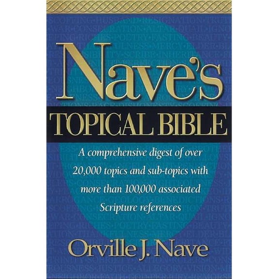Hendrickson Publishers 108607 Naves Topical Bible