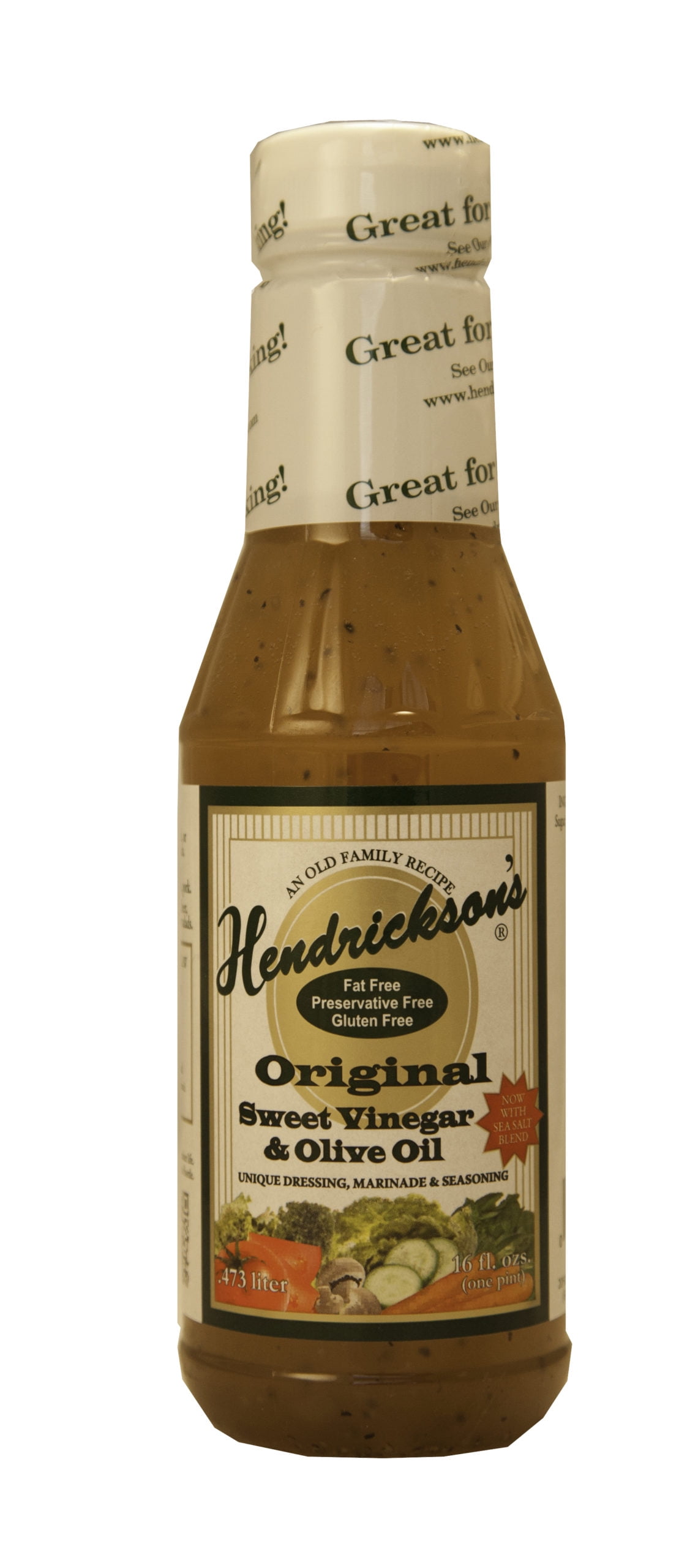 Hendrickson's Original Sweet Vinegar & Olive Oil Salad Dressing, Size