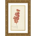 thumbnail image 1 of Hendrik Schwegman 10x14 Gold Ornate Wood Frame and Double Matted Museum Art Print Titled - Triton Crocata (Flames Freesia) (C. 1780), 1 of 4