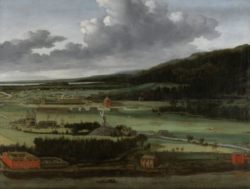 Hendrik Trips Cannon Foundry In Julitabruk Canvas Art -  (36 x 24)