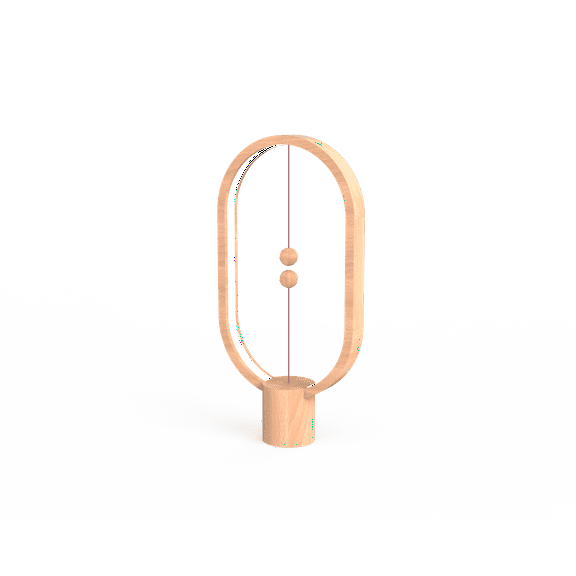 Heng Balance desk Lamp Ellipse; LIGHT WOOD