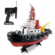 Heng Long 1/20 Collectible Radio Control York Fire Department Working Tug Boat, R/C RTR