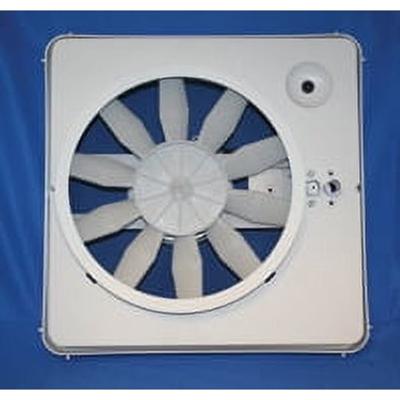 Heng's Industries 90043-CR, White Vortex Fan Kit, with Powered