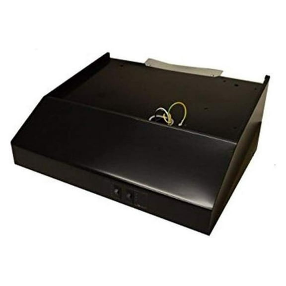 Heng's (R0423500-C1 Black 12 Volt Range Hood with Fan and Light