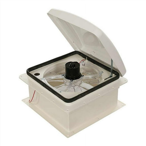Heng's SV1112-G4 Zephyr Hi-Performance Powered RV Roof Vent - White