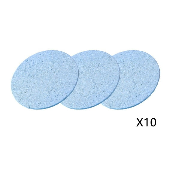HengDidi 10-Pack Absorbent Foam Texture Art Sponges - High Absorber for Watercolor Painting and Oil Blending, Reusable Artist Tool