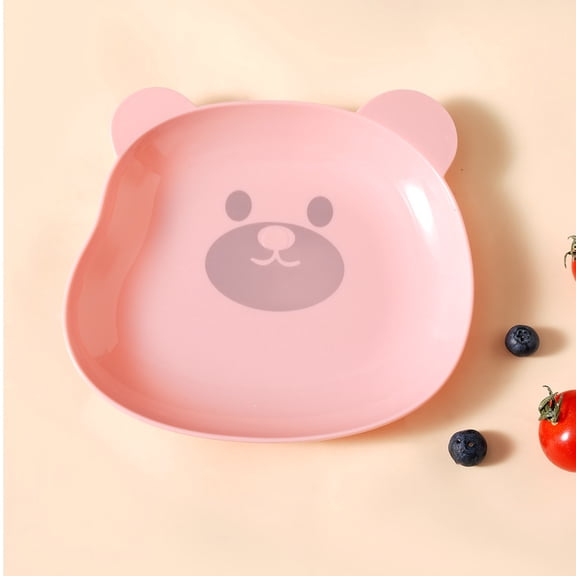 HengDidi 2-Pack Creative Cartoon Bone Spitting Plates, Durable Ceramic Snack Dishes for Fruits, Nuts & Appetizers, Decorative Mini Serving Trays for Party & Home Use
