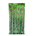 thumbnail image 1 of HengDidi 2025 Sports Foil Curtains Metallic Fringe Green Curtains Shimmer Curtain for Birthday Wedding Party Jungle Party Decorations, 1 of 6