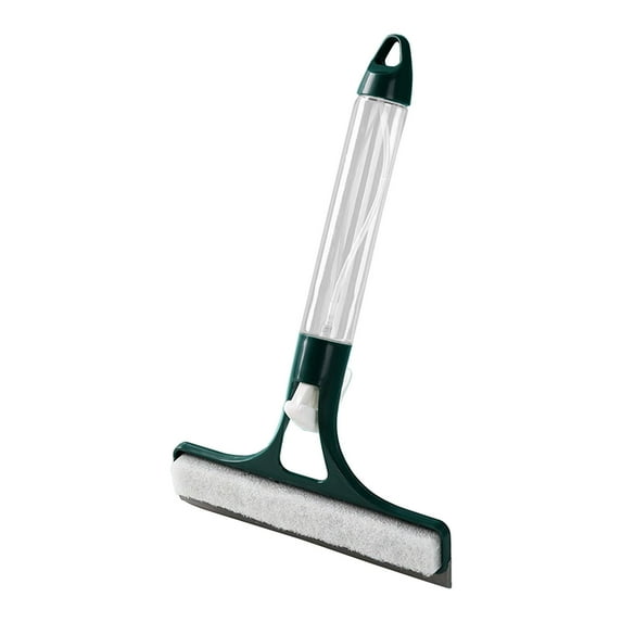 HengDidi 3-in-1 Water Spray Glass & Tile Scraper, Adjustable Squeegee withHandle for Streak-Free Cleaning on Mirrors, Windows, Floors, Indoor & Outdoor Use, Lightweight & Durable