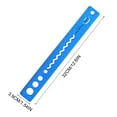 thumbnail image 1 of HengDidi 30cm Flexible Ruler with Dual Scales - Shatterproof Plastic Measuring Tool for Drawing and Measurement in Office or Campus, Educational Gift for Accurate and Safe Use, 1 of 7