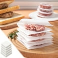 thumbnail image 1 of HengDidi 500 Pack Small Hamburger Patty Separator Papers - Thickened Non Stick Oil Absorbing Sheets for Easy Separation, Cooking Convenience, 9x9cm Size, 1 of 7