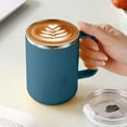 thumbnail image 1 of HengDidi 500ml Stainless Steel Water Cup With Lid Double Wall Insulated Sealed Travel Mug Coffee Tea Cup for Office Home Hot Cold Beverage Drink Container, 1 of 6