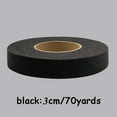 thumbnail image 1 of HengDidi 70 Yards Double Sided White Black Adhesive Tape for DIY Sewing Craft and Home Repair - Strong Hold Cloth Glue Strips to Securely Mount Photos or Fix Fabrics, 1 of 5