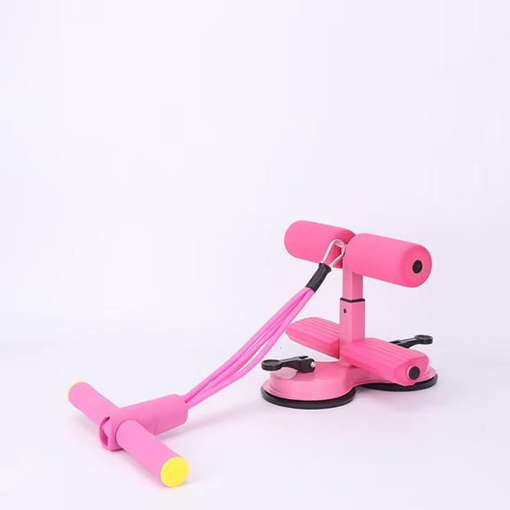 HengDidi Adjustable Ab Crunch Assistant with Dual Suction Cup Base & Ergonomic Design - 3-Level Steel Fitness Equipment for Core Training, Yoga, Home Workouts