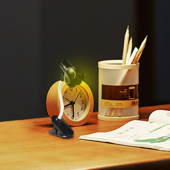 HengDidi Adjustable Flower Led Desk Lamp - Portable Reading Light With Magnetic Suction, Eye-Protective Warm Glow & Usb Power, Perfect Gift For All Ages