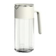 thumbnail image 1 of HengDidi Automatic Leak-Proof Oil Dispenser Bottle with Large Capacity 19.35oz for Kitchen Olive Soy Sauce Dispensing - Transparent Glass Design Ergonomic Handle Easy Pouring, 1 of 6