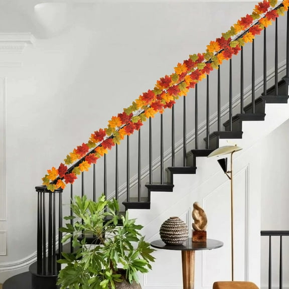 HengDidi Bendable Artificial Rattan 100cm - Quick Installation Hanging Display Fall Window Fireplace Scenery Home Decor Reusable Setup