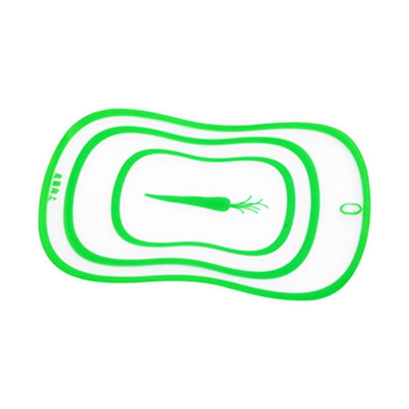 HengDidi Bendable Cutting Board Flexible Plastic Chopping Mat Thin Lightweight Multipurpose Kitchen Board for Vegetables Fruits Snacks