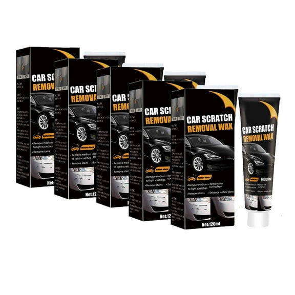 HengDidi Car Scratch Repair Polish Wax Kit 120ml Paint Restoration Paste Safe Formula Swirl Remover for White Scratches