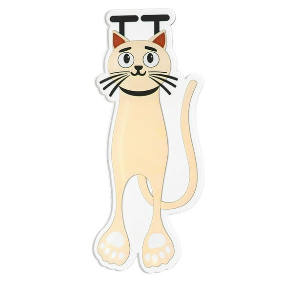 HengDidi Colorful Flat Kitten Bookmark Set For Books Notebooks Planners Slim 0.2cm Profile Vibrant s Gift For Book Lovers And Reading Enthusiasts