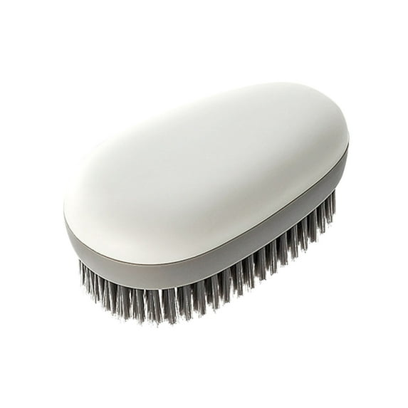 HengDidi Delicate Fabric Laundry Brush with Wide Soft Bristles - Stain Remover for Clothes, Upholstery & Hard-to-Reach Areas (Compact Lightweight Design)