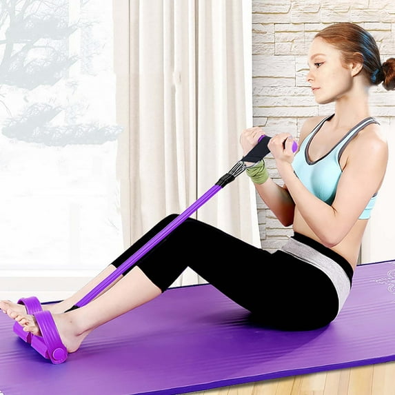 HengDidi Detachable Adjustable Resistance Band Pedal Trainer for Sit-up Exercise and Home Gym Fitness Effective Workout with Portable Design